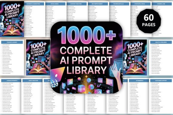 Download 1000+ Complete AI Prompt Library - Complete Collection