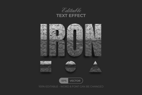 Download Iron Text Effect Texture Style - Text Collection