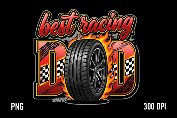 Download Best Racing Dad PNG Design - Best Collection