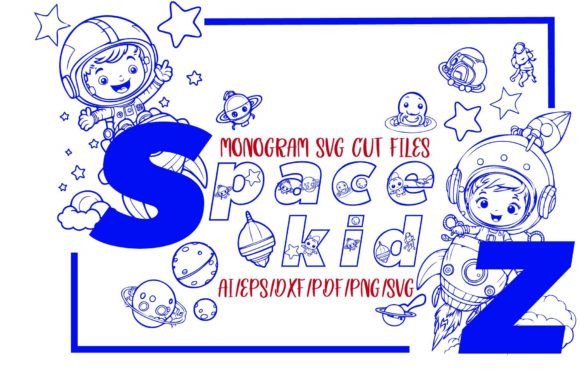 Download Space Kidz SVG Font Cut Files - Svg font Collection
