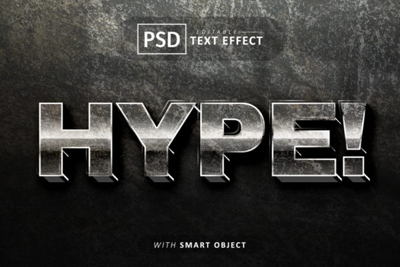 Download Hype 3d Text Effect Editable - Text Collection