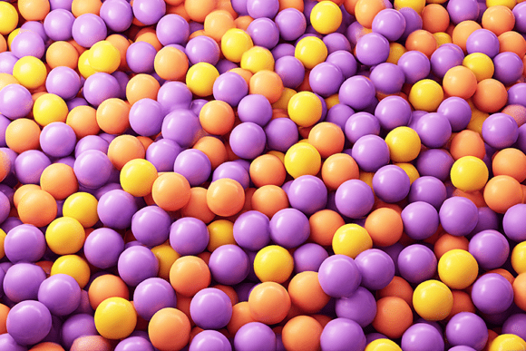 Download Colors Texturized Balls Background - Text Collection